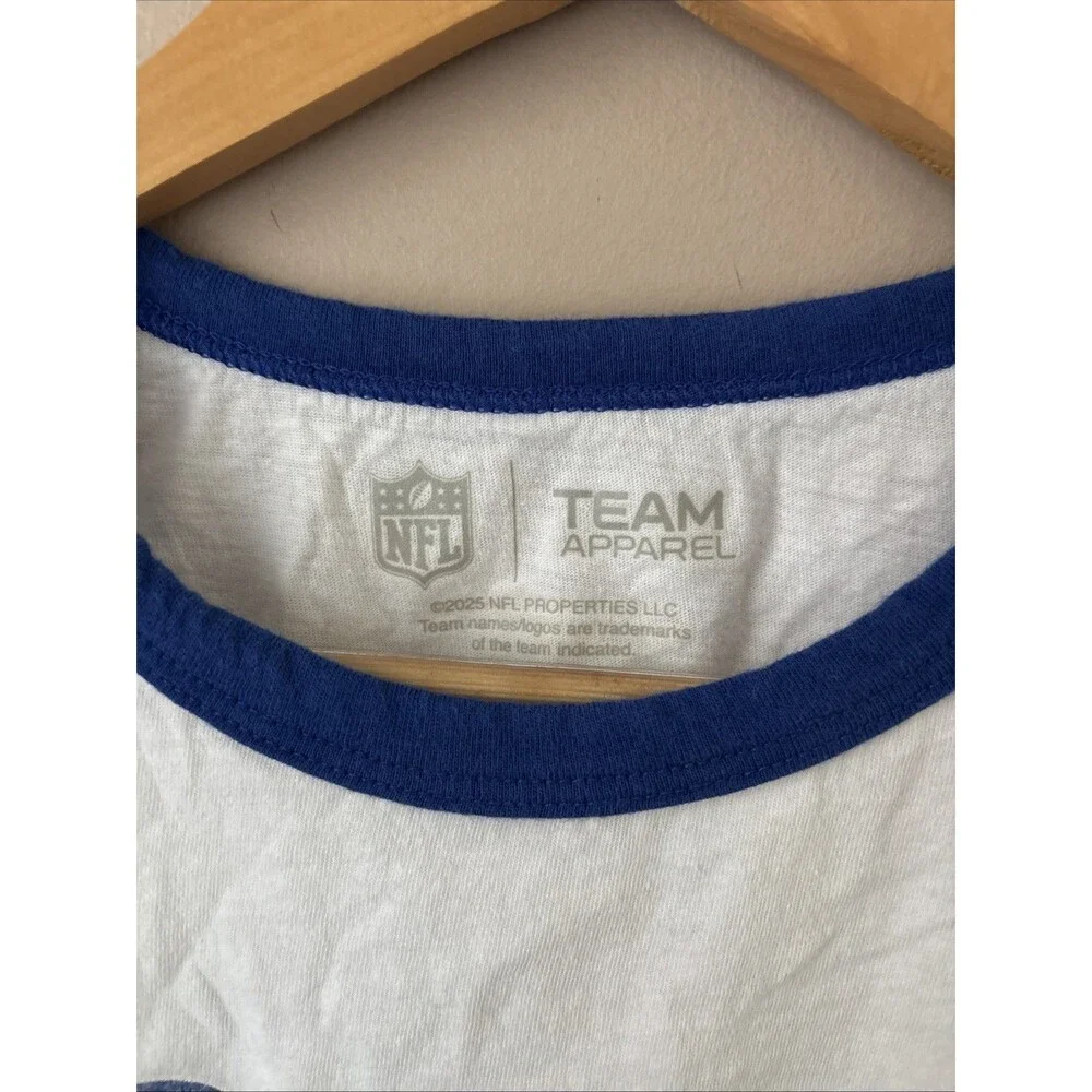 Buffalo Bills Girls T-Shirt Size XXL 18 Blue Short Sleeve NFL Graphic Tee